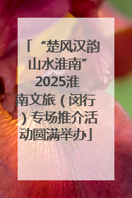 “楚风汉韵 山水淮南” 2025淮南文旅（闵行）专场推介活动圆满举办