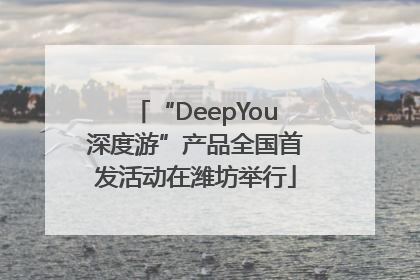 “DeepYou深度游”产品全国首发活动在潍坊举行