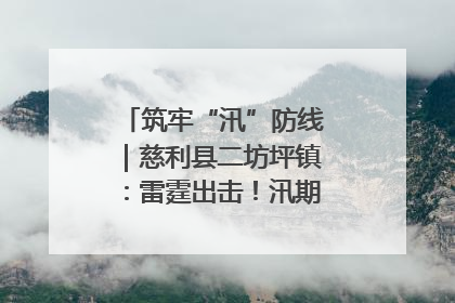 筑牢“汛”防线｜慈利县二坊坪镇：雷霆出击！汛期捕鱼被紧急叫停