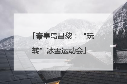 秦皇岛昌黎：“玩转”冰雪运动会