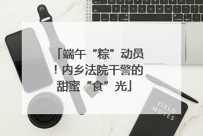 端午“粽”动员！内乡法院干警的甜蜜“食”光