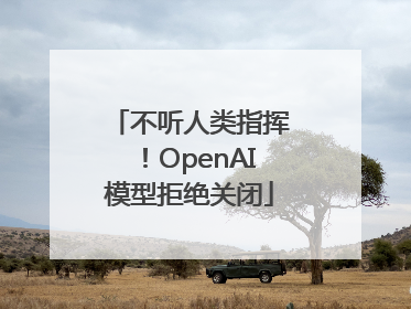 不听人类指挥！OpenAI模型拒绝关闭