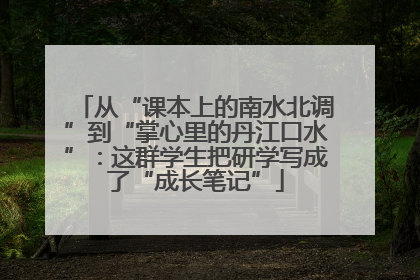 从“课本上的南水北调”到“掌心里的丹江口水”：这群学生把研学写成了“成长笔记”