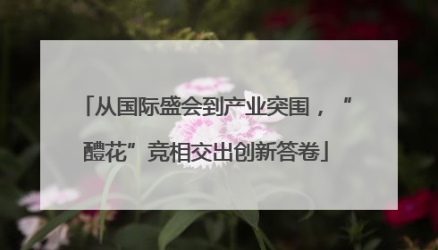 从国际盛会到产业突围，“醴花”竞相交出创新答卷