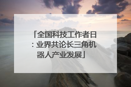 全国科技工作者日：业界共论长三角机器人产业发展