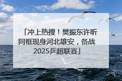 冲上热搜！樊振东许昕同框现身河北雄安，备战2025乒超联赛
