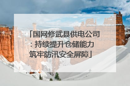 国网修武县供电公司：持续提升仓储能力 筑牢防汛安全屏障