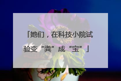 她们，在科技小院试验变“粪”成“宝”