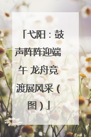 弋阳：鼓声阵阵迎端午 龙舟竞渡展风采（图）