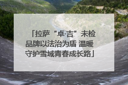 拉萨“卓·吉”未检品牌以法治为盾 温暖守护雪域青春成长路