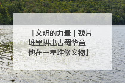 文明的力量｜残片堆里拼出古蜀华章 他在三星堆修文物