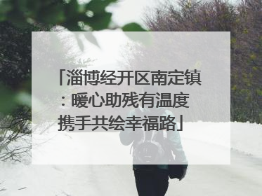 淄博经开区南定镇：暖心助残有温度 携手共绘幸福路