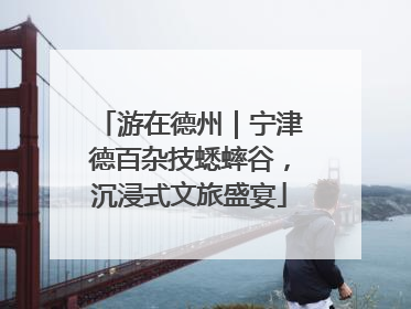 游在德州｜宁津德百杂技蟋蟀谷，沉浸式文旅盛宴