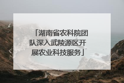 湖南省农科院团队深入武陵源区开展农业科技服务