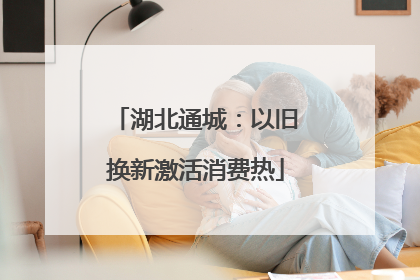 湖北通城：以旧换新激活消费热