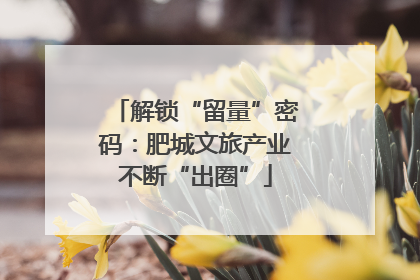 解锁“留量”密码：肥城文旅产业不断“出圈”