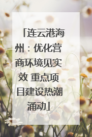 连云港海州：优化营商环境见实效 重点项目建设热潮涌动