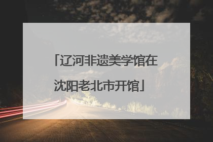 辽河非遗美学馆在沈阳老北市开馆