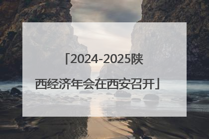 2024-2025陕西经济年会在西安召开