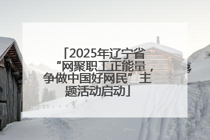 2025年辽宁省“网聚职工正能量，争做中国好网民”主题活动启动